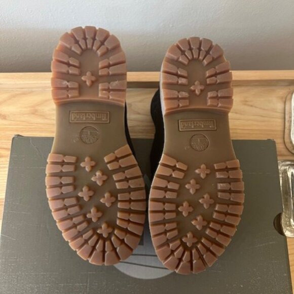 TIMBERLAND Womens Black Lace-Up Boots Size 7 *New In Box* - Picture 5 of 5